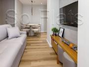 Flat em Vila Olímpia, São Paulo/SP de 52m² 2 quartos à...