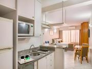 Flat fora do pool, em frente ao Alianz Parque e dos...