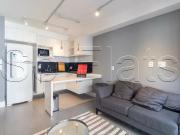 Flat lindo com 36m², 1 dormitório e 1 vaga estilo studio...