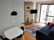 Flat mobiliado 2 dorm Vila Olímpia 60m² vaga lazer...