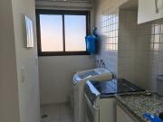 Flat Mobiliado. 50mÂ². Jd. aquarius