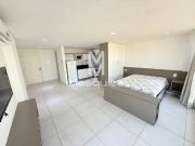 Flat mobiliado com 35m para locacao anual em ponta de...