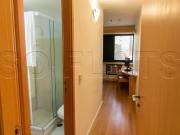 Flat mobiliado com lavanderia coletiva no prÃdio, com 1...