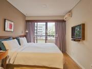 Flat mobiliado de 25 m² no Mercure Curitiba Golden
