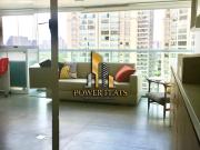 Flat mobiliado para aluguel no Brookfield Home Design...