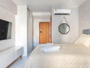 Flat mobiliado para locaÃ§Ã£o em setÃºbal com lazer completo