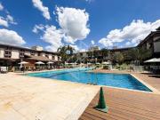 FLAT NO LIFE RESORT VISTA PARA O LAGO