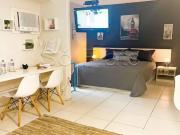 Flat no QI Inteligence Flat 27m², 1 dormitório e 1 vaga,...