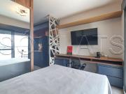 Flat para Aluguel com 1 quartos, 26 m² por R$ 3.440 Flat para Aluguel com 1 quartos, 26 m² por R$ 3.440