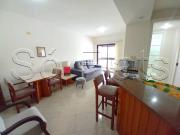 Flat para Aluguel com 1 quartos, 42 m² por R$ 3.350