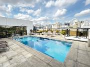 Flat para Aluguel com 1 quartos, 43 m² por R$ 3.390