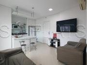 Flat para Aluguel com 1 quartos, 48 m² por R$ 3.700