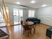 Flat para Aluguel com 1 quartos, 55 m² por R$ 3.500