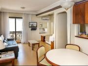 Flat para Aluguel com 2 quartos, 62 m² por R$ 5.620