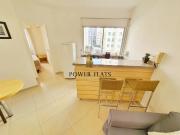 Flat para aluguel tem 38 metros quadrados com 1 quarto...