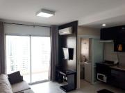 Flat para Locação em São Paulo/SP Brooklin 1 Quartos