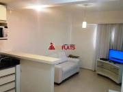 Flat para Locação em São Paulo/SP Jardins 1 Quartos