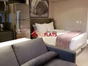 Flat para Locação em São Paulo/SP Vila Olímpia 1 Quartos