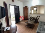 Flat para Locação em Santos/SP Gonzaga 1 Quartos