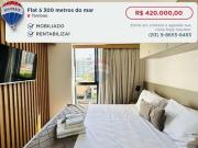 Flat para Venda em João Pessoa/PB Tambaú 1 Quartos