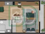 Flat para Venda em São Paulo/SP Belém 1 Quartos