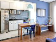 Flat para Venda em São Paulo/SP Brooklin Paulista 1 Quartos