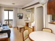 Flat para venda no Jardins Edifício Central Park Cód....