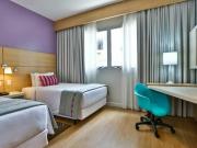 Flat Radisson Santos disponivel para venda com 30m², 01...