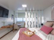 Flat vista mar privativa