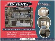 FLORES, 3 Amb, U$S 114.000.,C/Bcon,APTO CRÉDITO