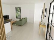FONTAINES SUR SAONE: maison de 2 pièces 58 m² avec jardin d