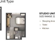 For Assume Seaview Studio for Sale at Astra Tower 2...