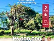 FOR LEASE: 10,000 SQM LOT IN MUNTINLUPA CITY FOR LEASE: 10,000 SQM LOT IN MUNTINLUPA CITY