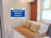 FOR LEASE: 1 Bedroom Fully Furnished Unit | Ridgewood...