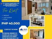 FOR LEASE – 1BR at Central Park West, BGC