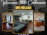 For LEASE 2 Bedroom Condo Unit in Renaissance 3000...