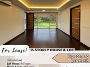 FOR LEASE 2 Storey House and Lot located at Ayala...