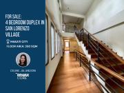 FOR LEASE 4 BEDROOM DUPLEX IN SAN LORENZO VILLAGE