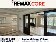 For Lease: 4 Bedroom House & Lot in Ayala Alabang... For Lease: 4 Bedroom House & Lot in Ayala Alabang...