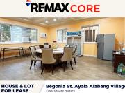 FOR LEASE: 7 Bedroom House & Lot in Ayala Alabang...