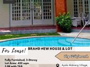 FOR LEASE Brand New House & Lot located at Ayala Alabang...