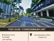 FOR LEASE: Condo Unit located at Arya Residences BGC,...