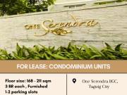 For Lease: Condominium Units located at Mahogany One...