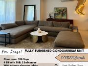 FOR LEASE: Fully Furnished Condo Unit located at East...