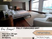 FOR LEASE Fully Furnished Unit located at Two Roxas...