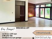 FOR LEASE House and Lot located at Forbes Park South,...