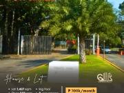 FOR LEASE House and Lot located at Tamarind St South...