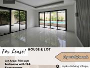 FOR LEASE House & Lot located at Ayala Alabang Village,...