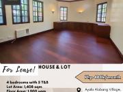 FOR LEASE House & Lot located at Ayala Alabang Village,...