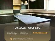 For Lease: House & Lot located at Makati Dasmariñas Village